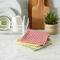 DII® Pea Patch Check Heavyweight Dishcloths, 4ct.